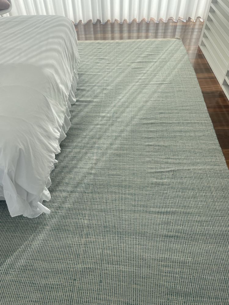 Tapete Rug Vista azul listras 250x350 como novo