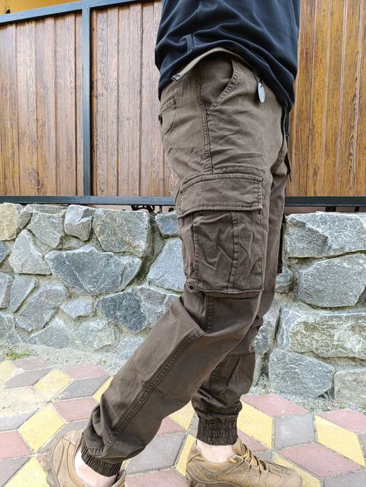 Чоловічі джогери штани ITENO чорні, сірі, сині, коричневі, олива.