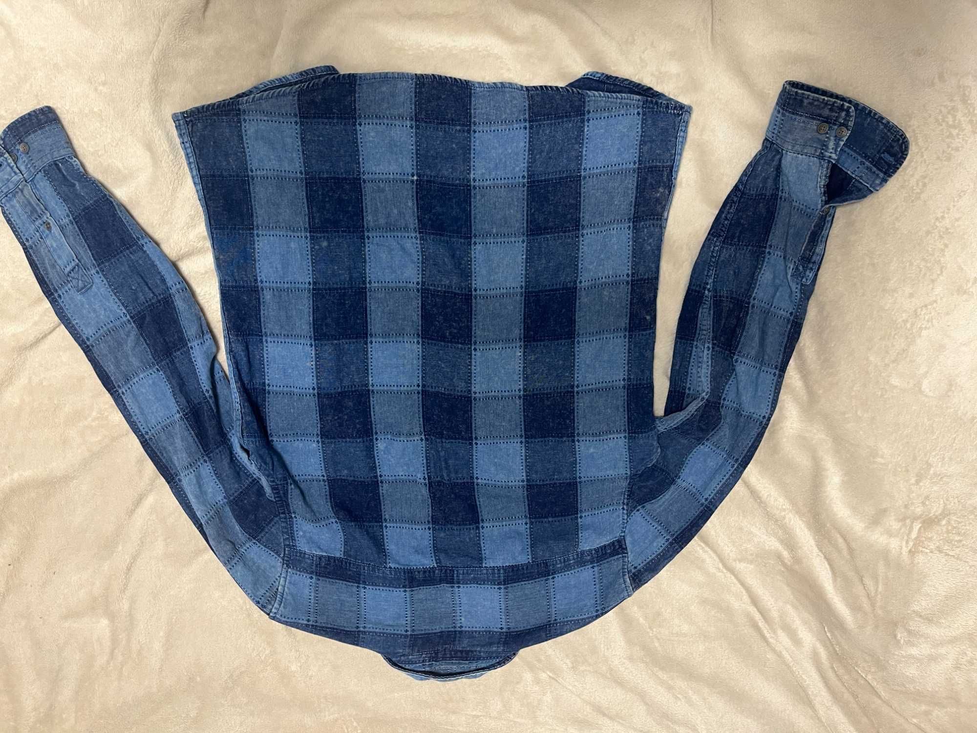 Рубашка в клітинку чоловіча, Colins XL