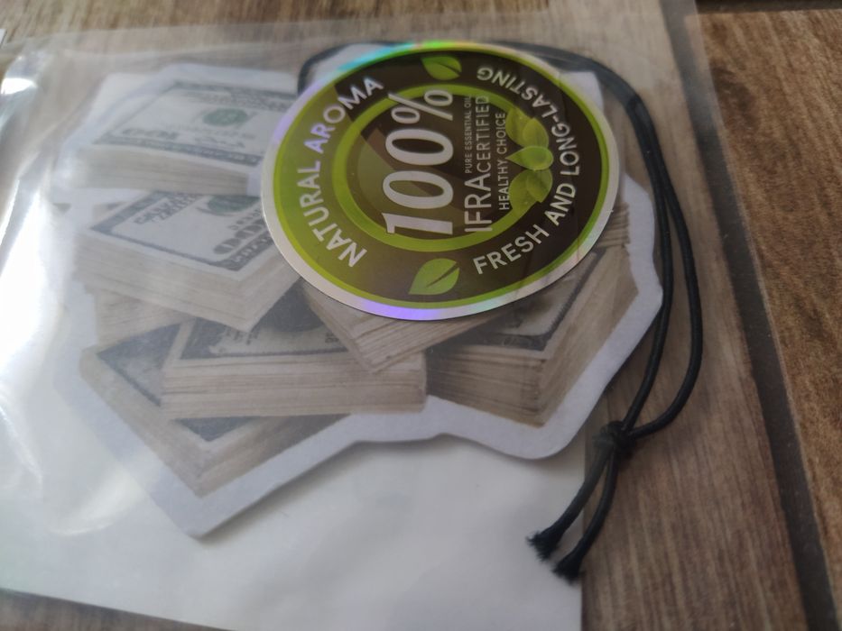 Zapach Do Auta Dolarowy 100 % Natural Aroma Fresh Zapach Pieniędzy