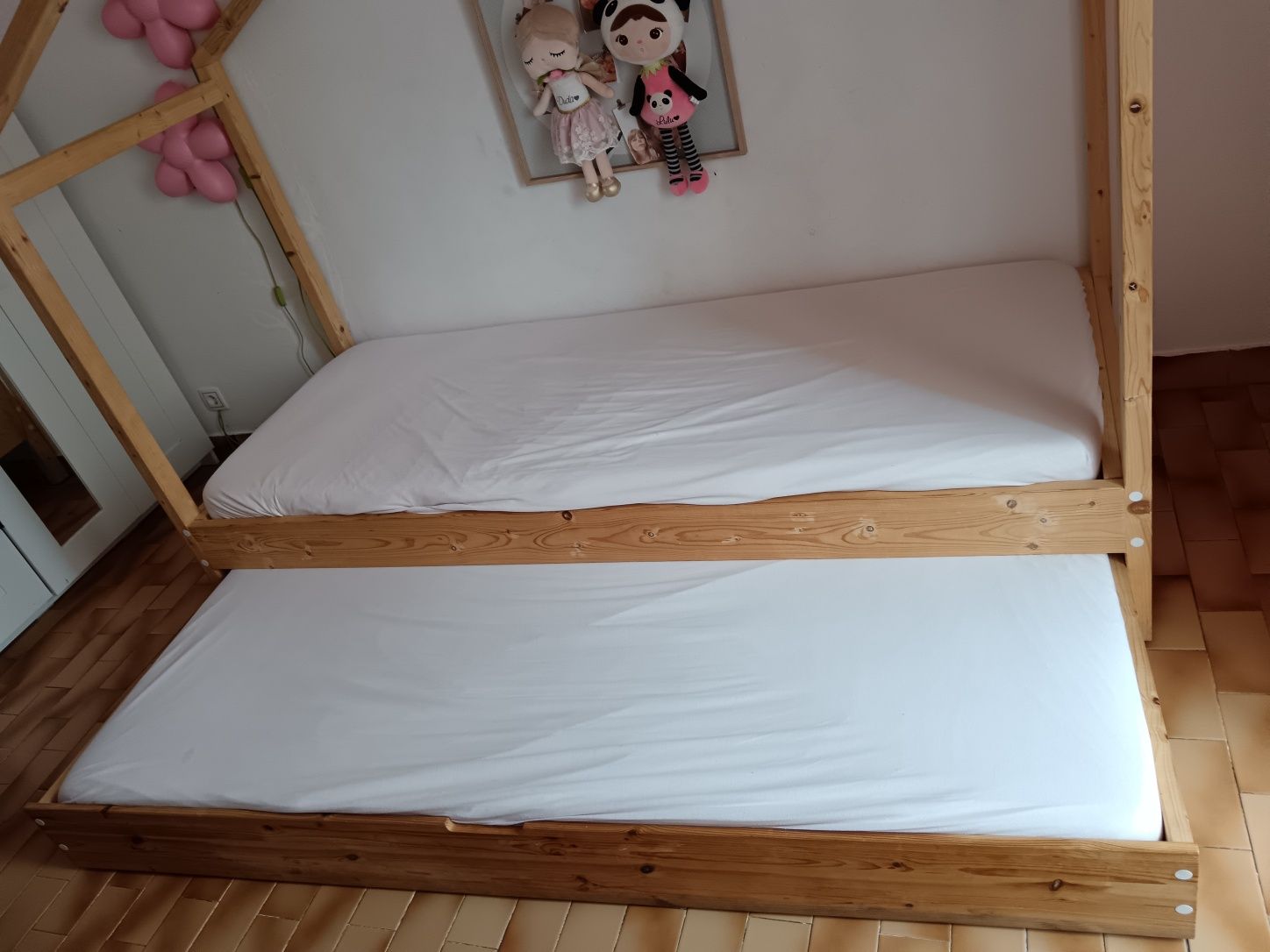Cama dupla montessoriana