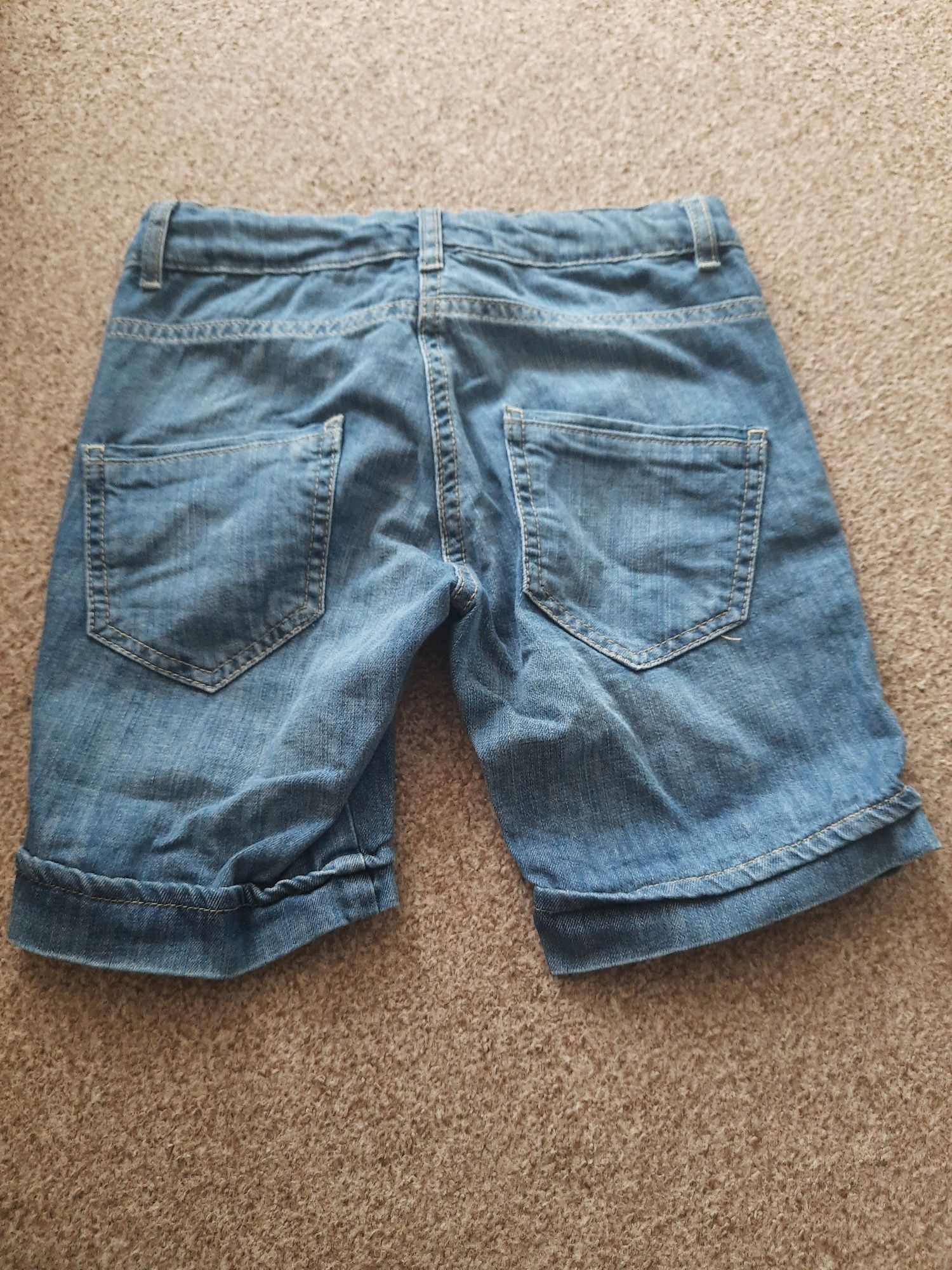 Spodenki dziewczęce jeans 140