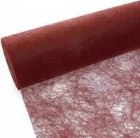 Sizoflor taśma stołowa czerwona karminowa 30 cm rolka 25 metrów