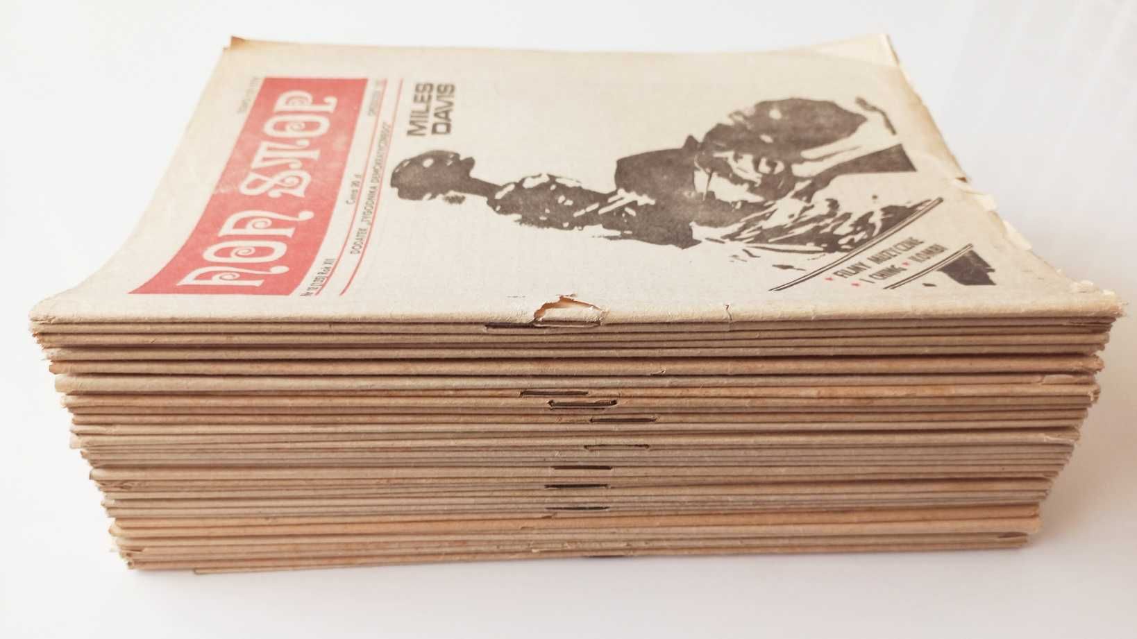 Non Stop - zestaw 31 magazynów muzycznych z lat 1983-87
