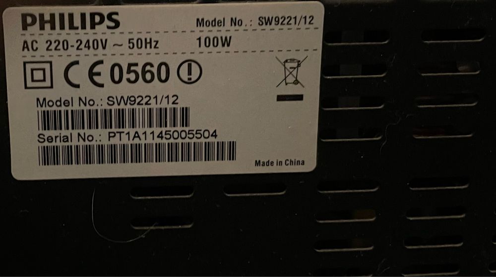 Kino Domowe Philips HTS9221/12
