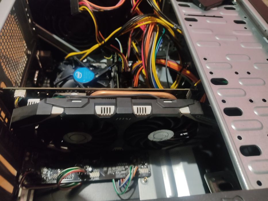 Компьютер игровой 8gb ddr4 1060 6gb ddr5 i5 6500 ssd 128