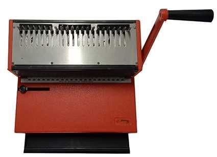 Máquina de furos retângular para argola meia cana