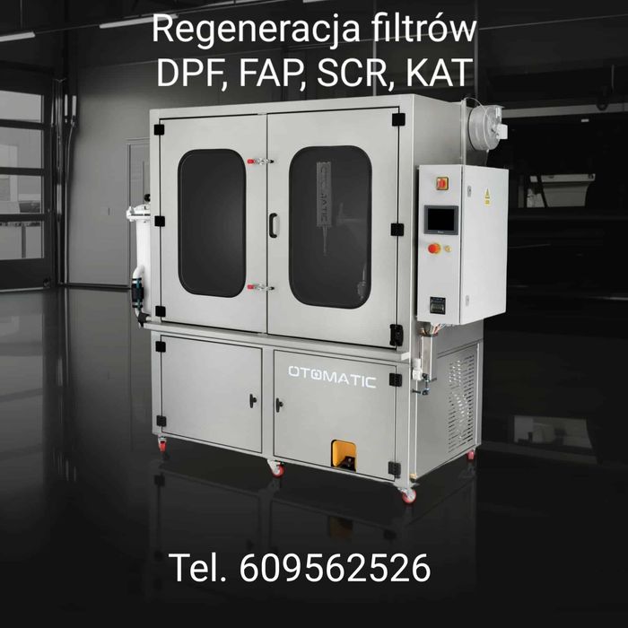 Regeneracja filtrów DPF/FAP/SCR/KAT Wszystkie Auta