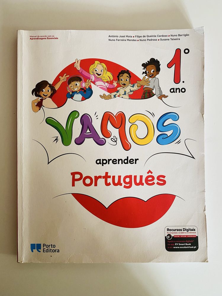 VAMOS aprender Português - 1.º Ano Escolar