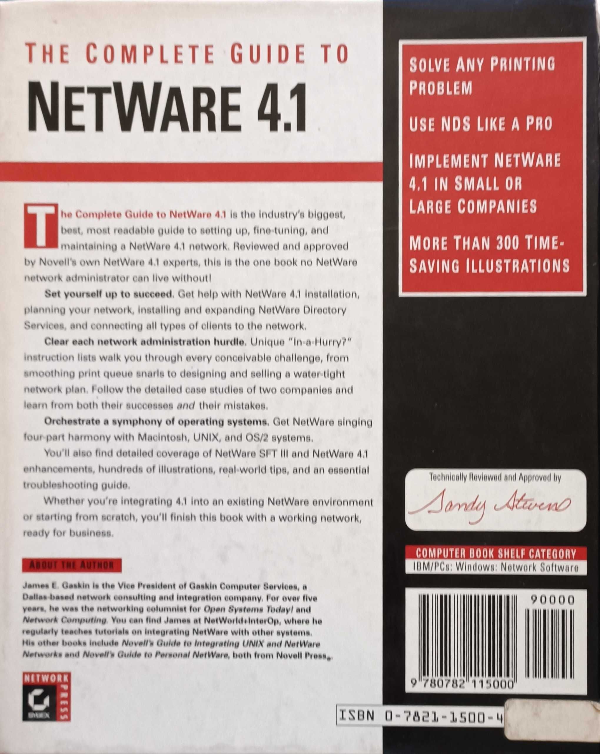 The complete guide to NetWare 4.1