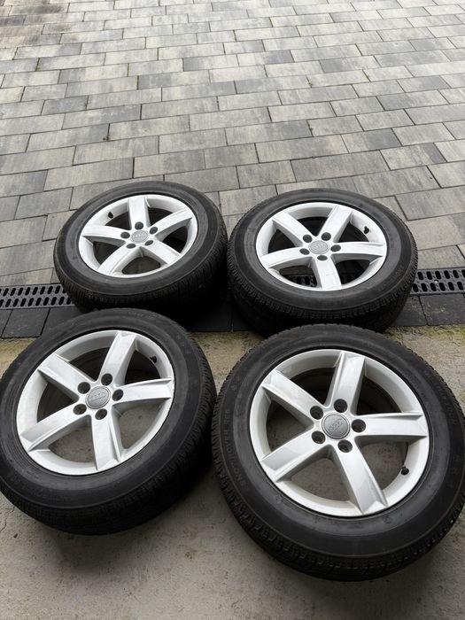 Opony Zimowe z felgami Audi 225/55/16 5x112