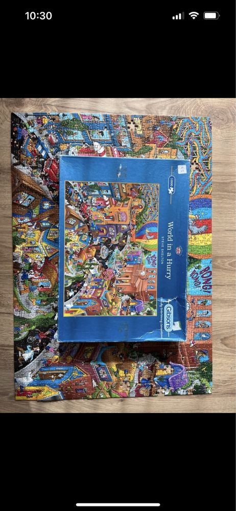 Puzzle jigsaw 1000 x2