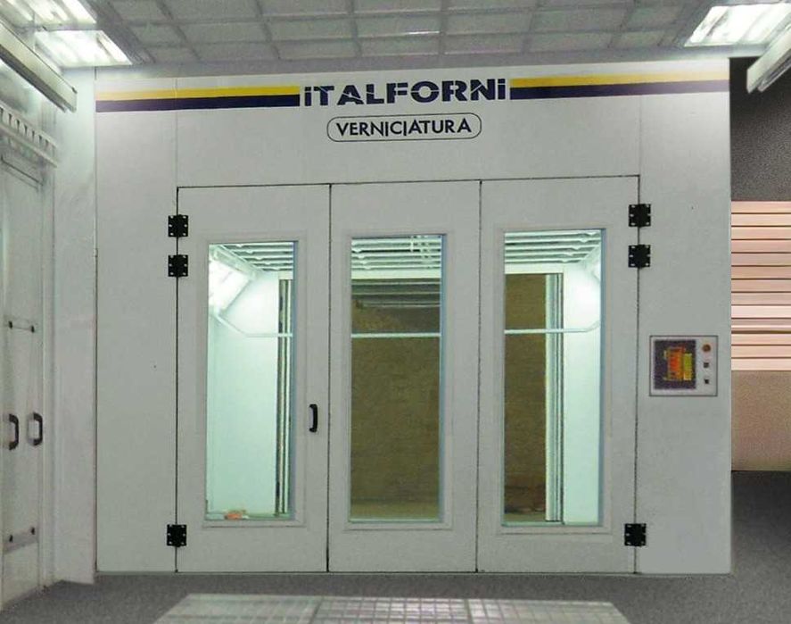 Oryginalna włoska kabina lakiernicza Italforni