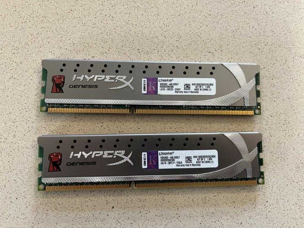 Hyperx Kingston kit (2x4GB) 8GB DDR3 1600 CL9