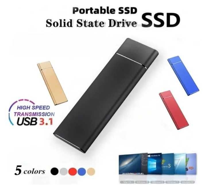 Dysk twardy SSD zewnętrzny 1TB M.2 USB 3.1 SHL-R320 prezent Type-C PC
