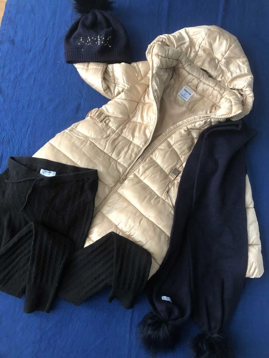 Детский Пуховик куртка зимний тёплый  девочке 140 раз 8 -10лет Mayoral