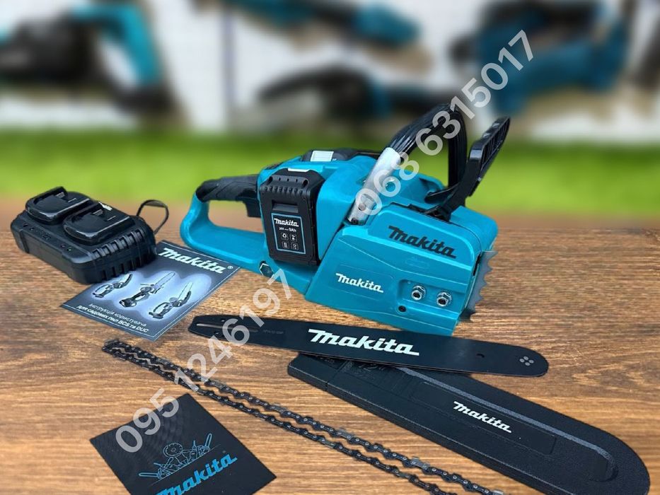 Аккумуляторная цепная пила Makita DUC355BL Pro 36V 9Ah 11000 об/мин