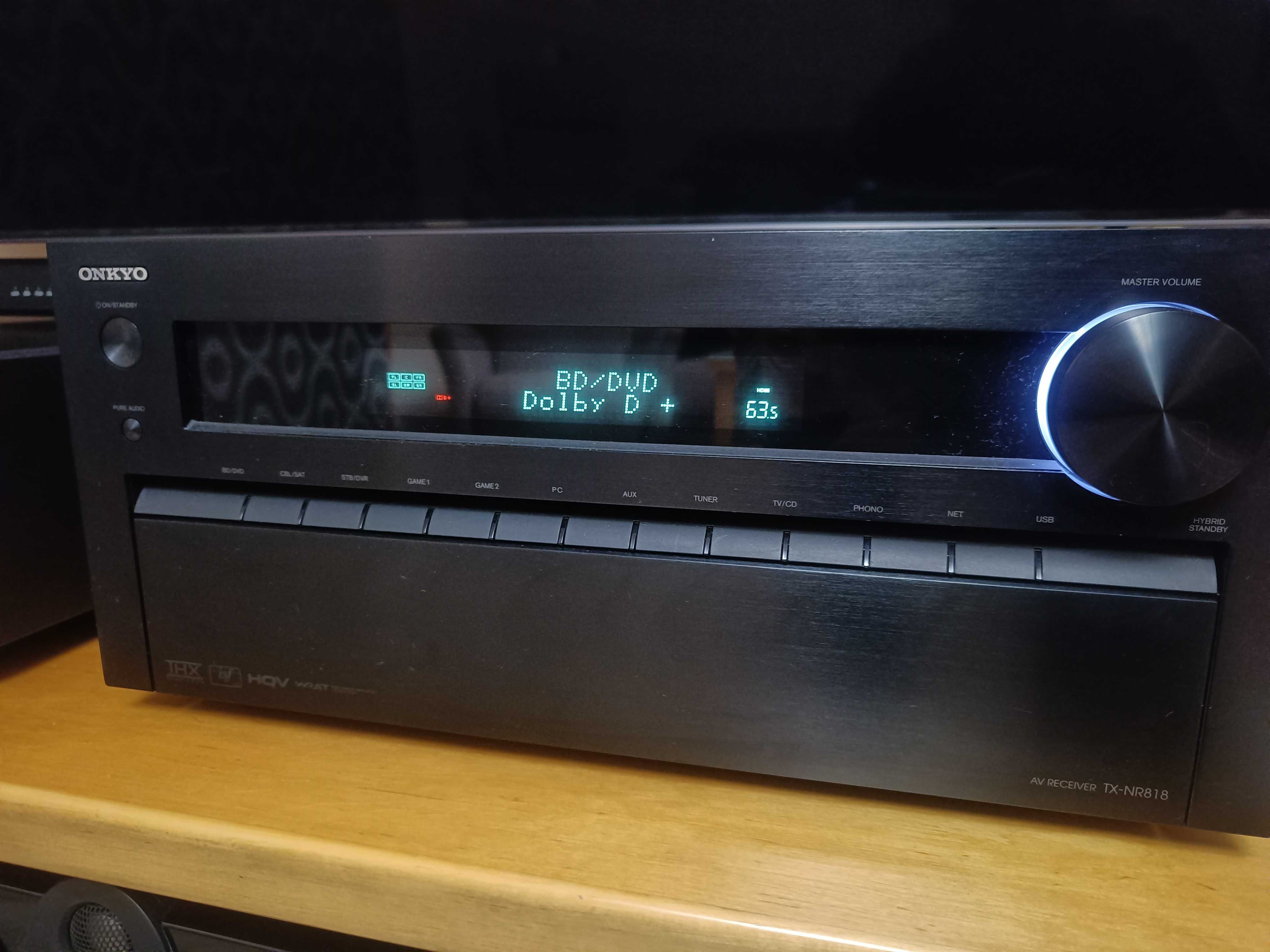 Onkyo TX NR818 amplituner + gratisy
