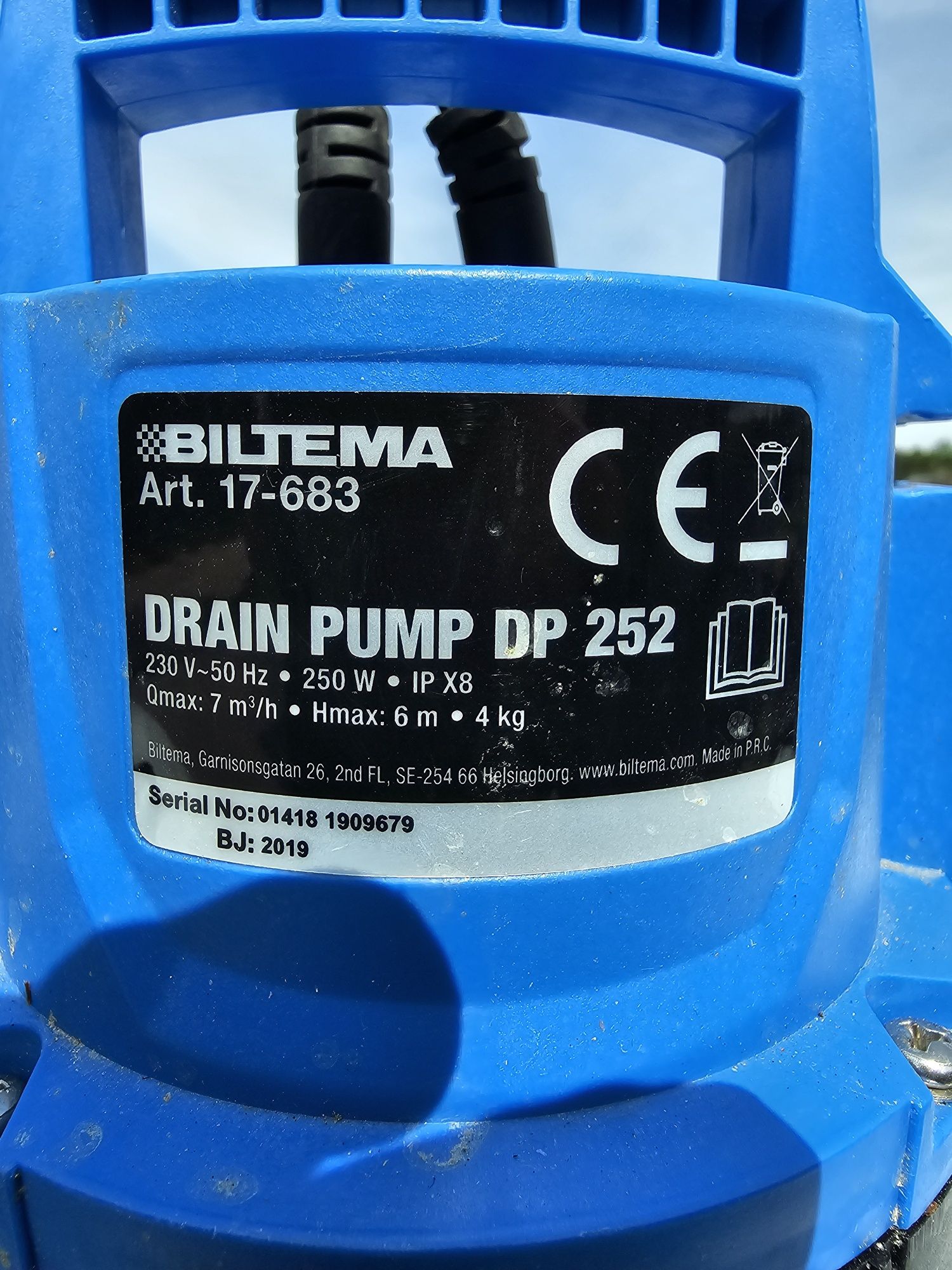 Biltema Pompa głębinowa DP 252