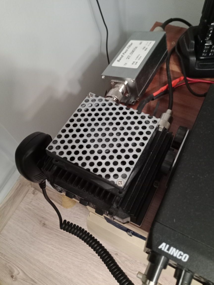 Filtr pasmowo przepustowy 27,5MHz