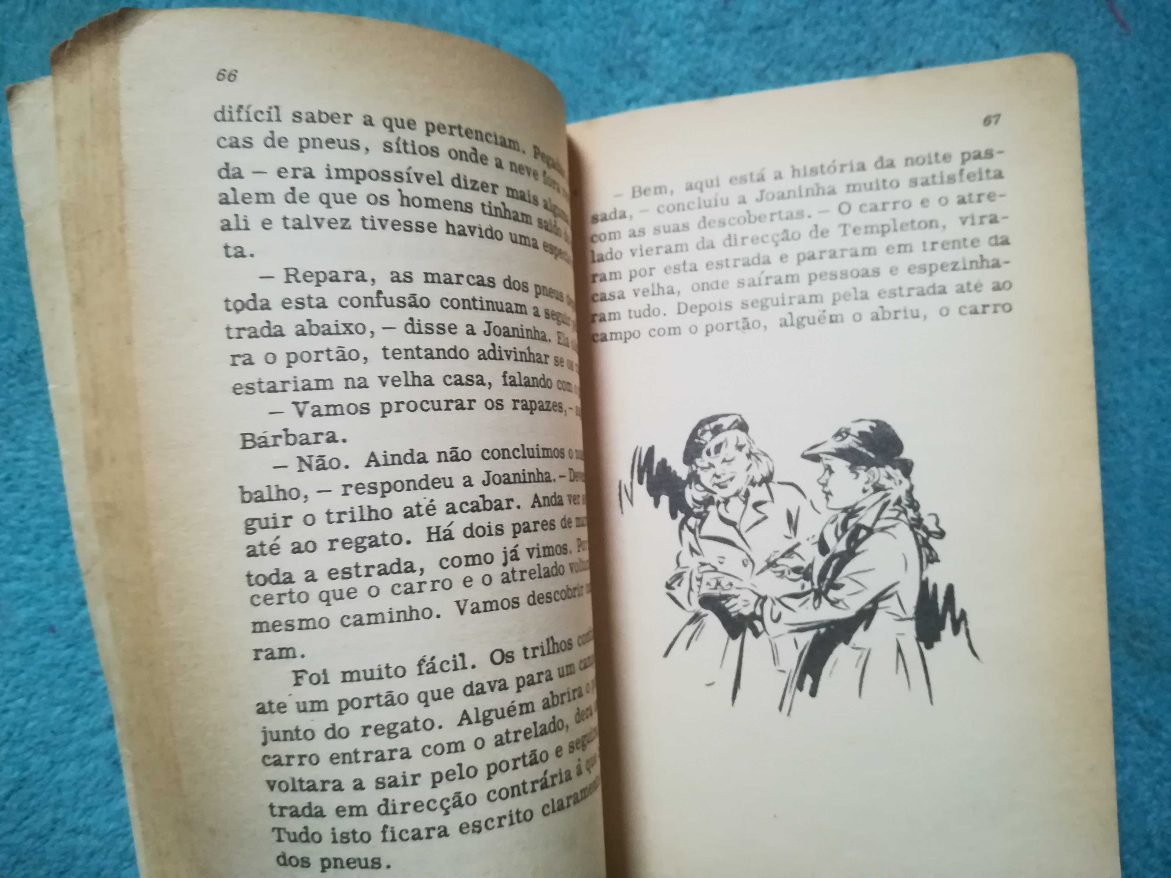 Livro Antigo Nº 1 dos Sete - Enid Blyton