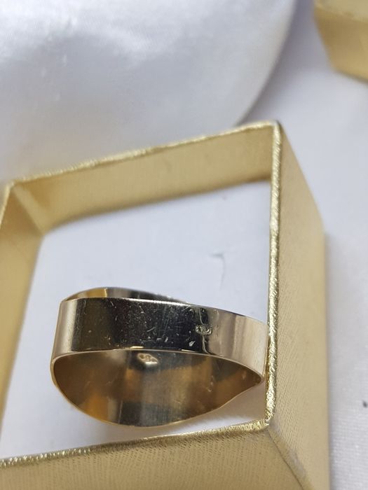 Złoty sygnet złoto 585 Rozmiar 27