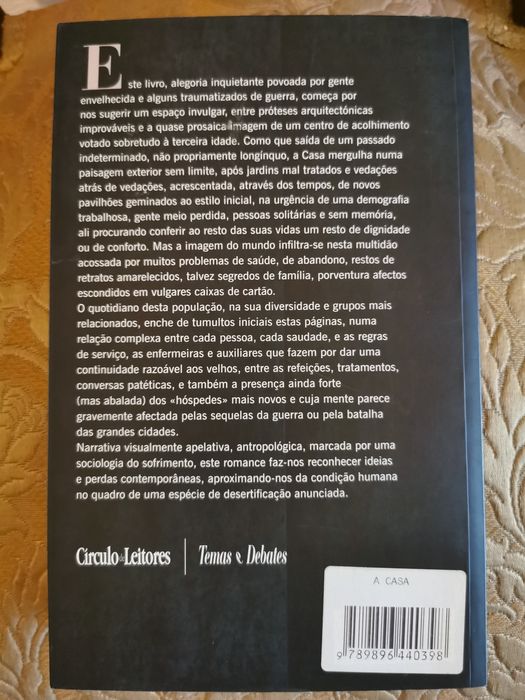 A Casa (Rocha de Sousa) - Círculo de Leitores