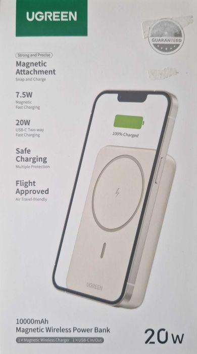 UGREEN Magnetic Wireless Power Bank 20w PB561