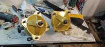 Cubos das rodas travões tambor Yamaha blaster