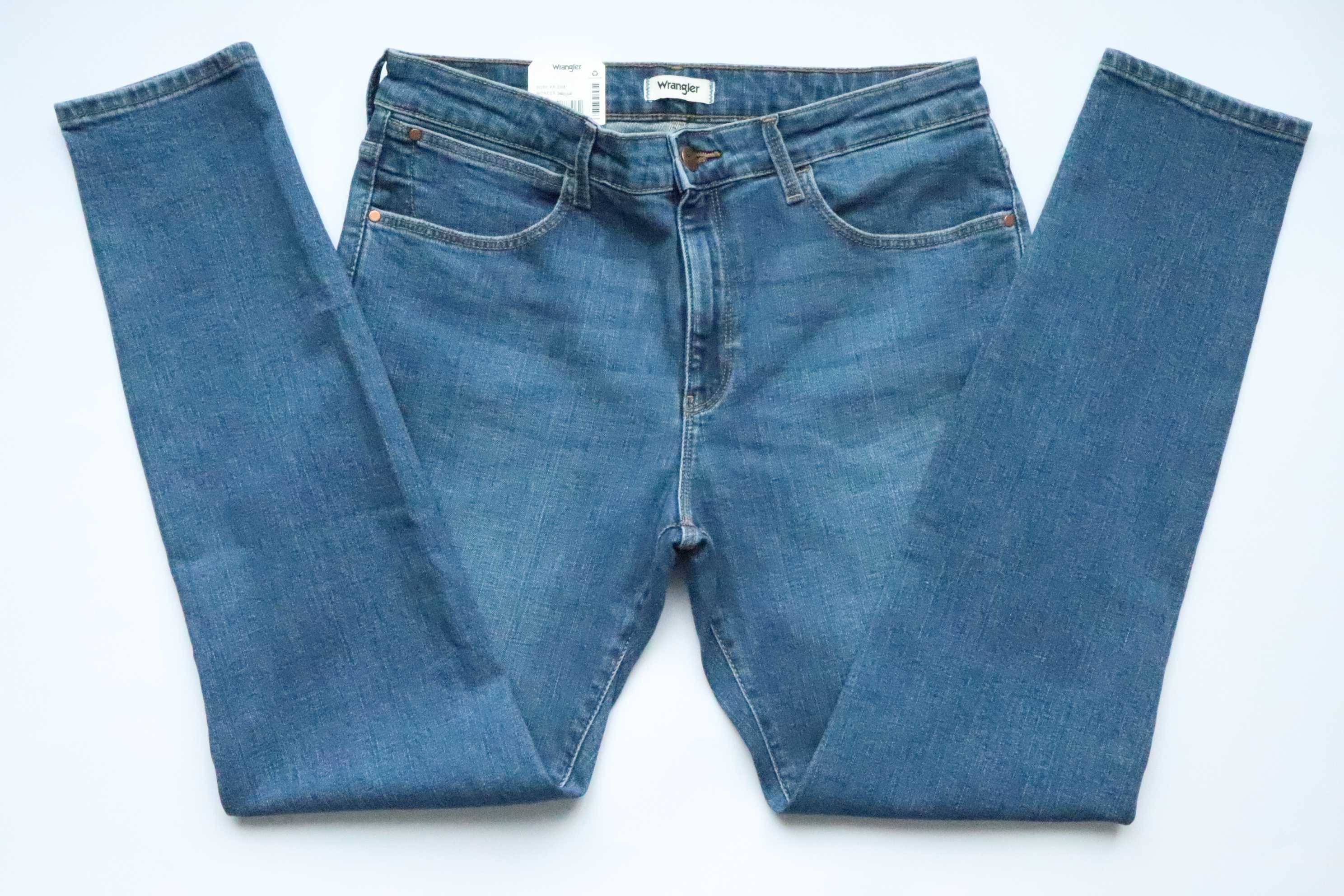 WRANGLER SKINNY W32 L32 damskie spodnie jeansy nowe
