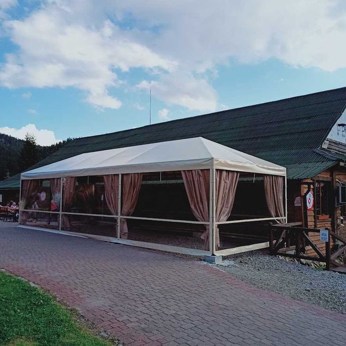 Вікна-штори з тканини ПВХ