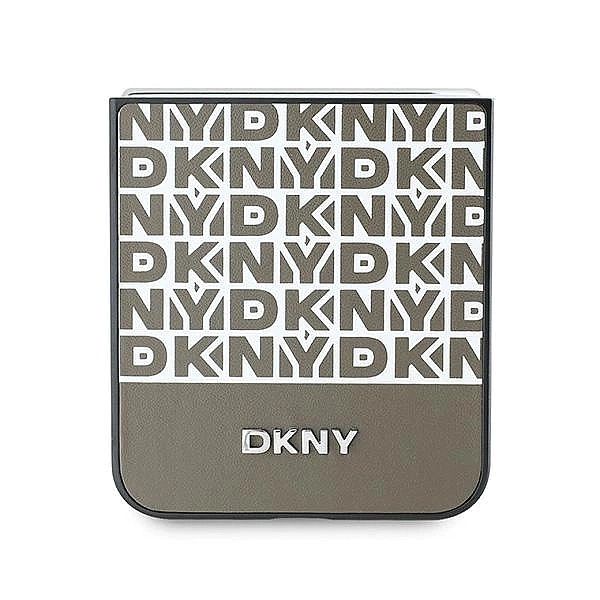 Etui DKNY Repeat Pattern Bottom Stripe na Samsung Galaxy Z Flip 6 - br