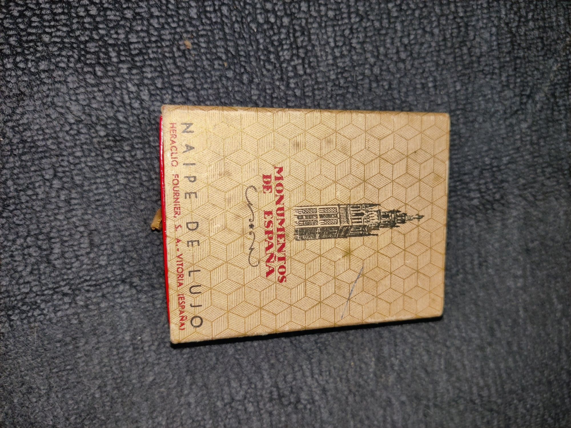 Vendo baralho de cartas antigo vintage espanhol