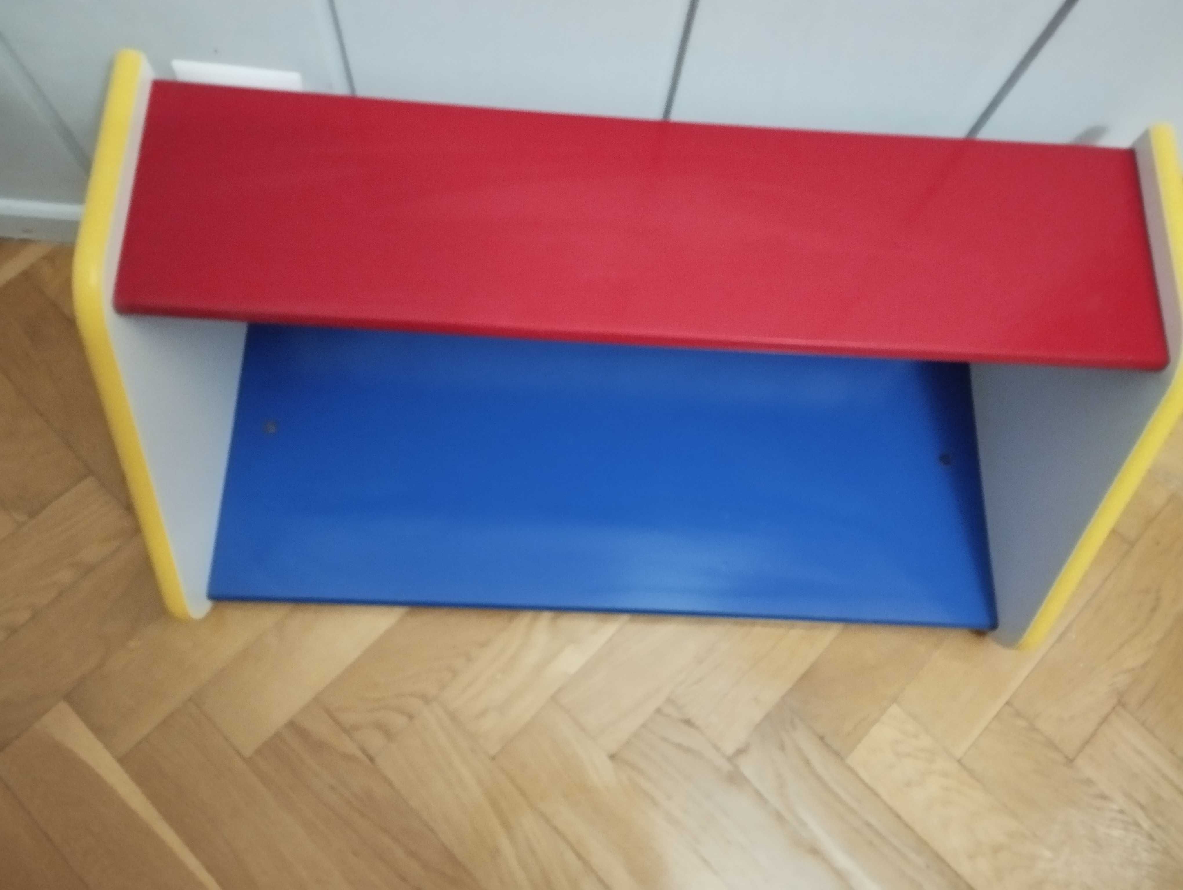 Zestaw mebli chłopięcych drewno fabrycznie malowane bdb jakość auta