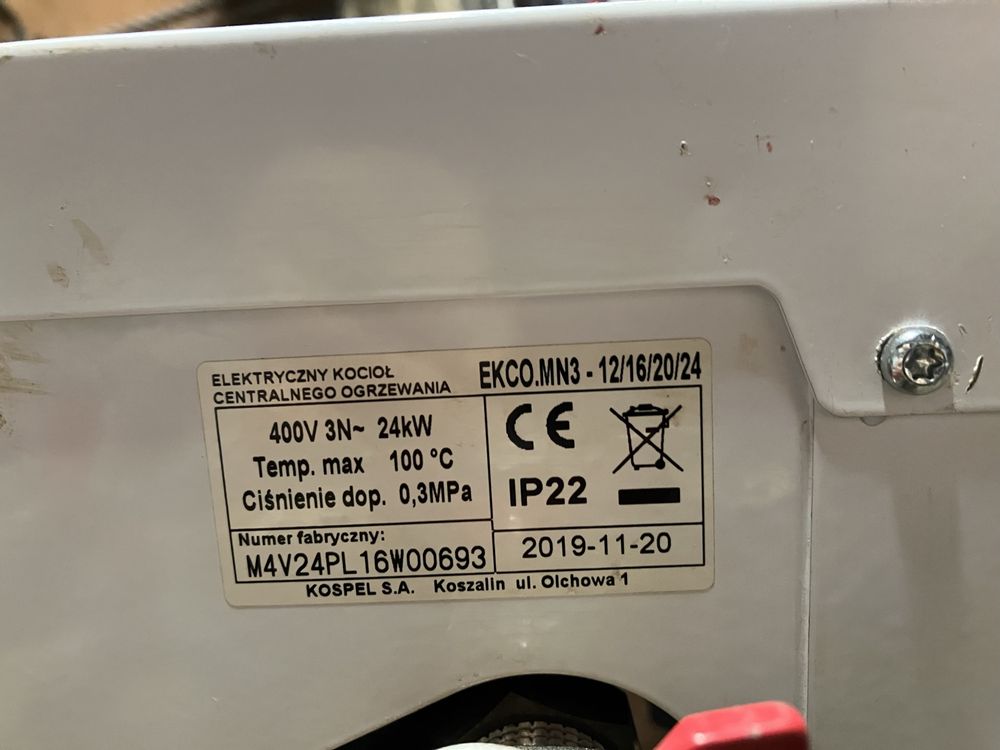 Kocioł elektryczny