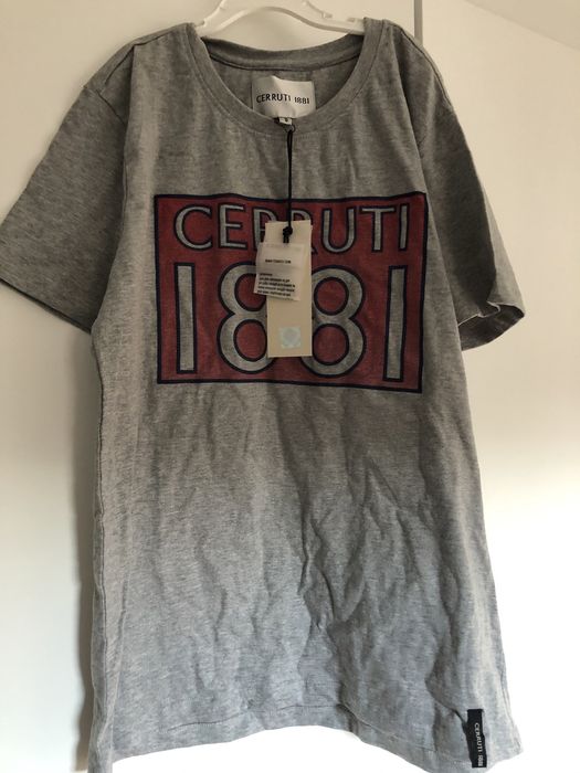 Nowy tshirt meski Cerruti, rozmiar S