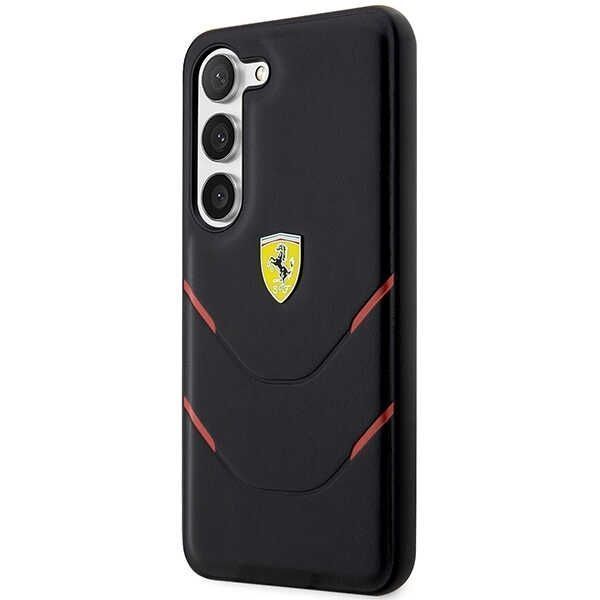 Ferrari Fehcs23Mpbak S23+ S916 Czarny/Black Hardcase Hot Stamp Lines