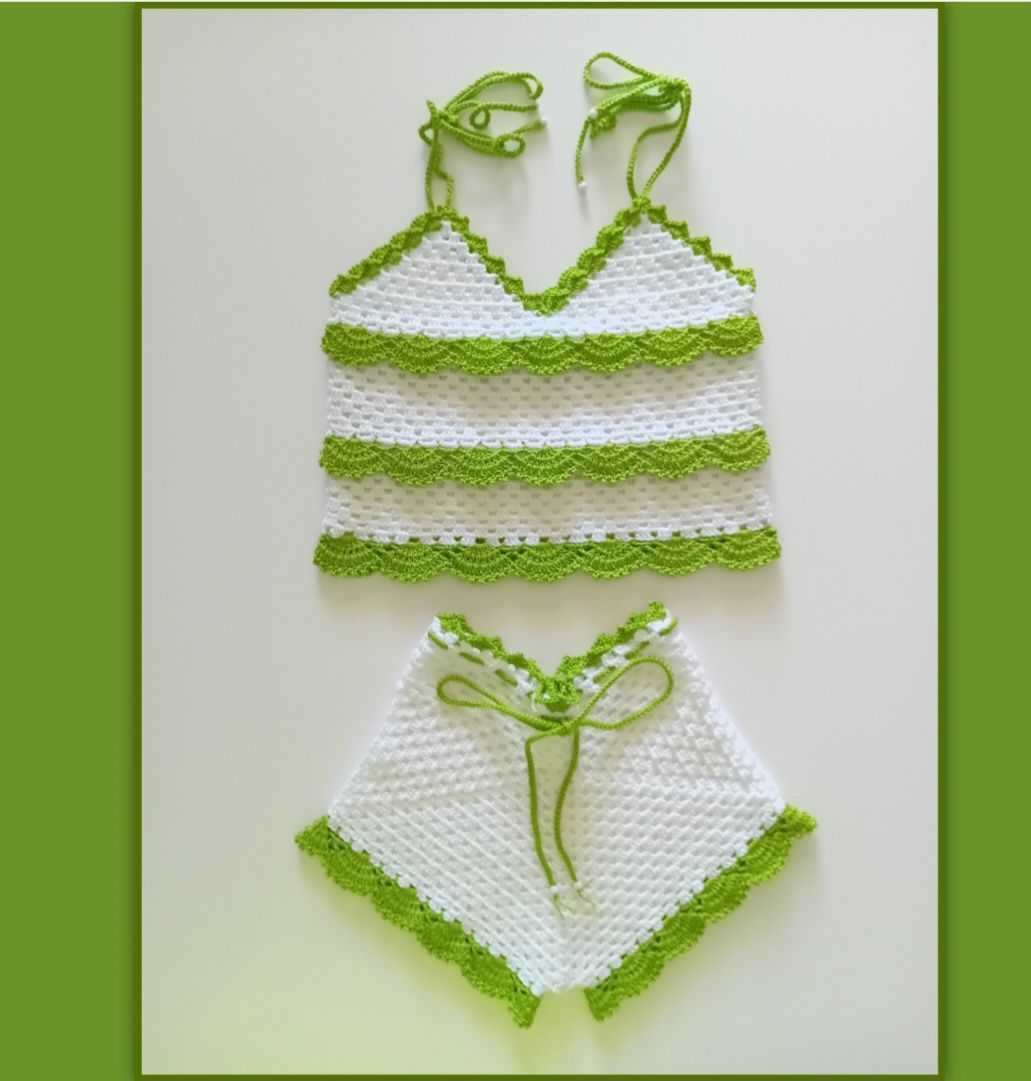 Conjunto  top e calção