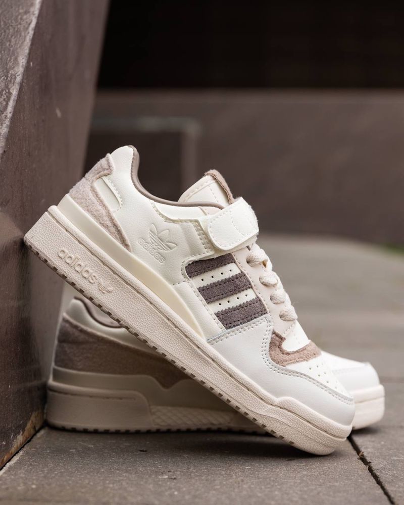 Женские кроссовки Adidas Originals Forum 84 Low Beige Brown 36-40