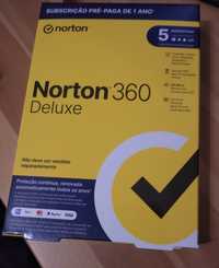 Norton 360 Deluxe - 5 Dispositivos - SELADO