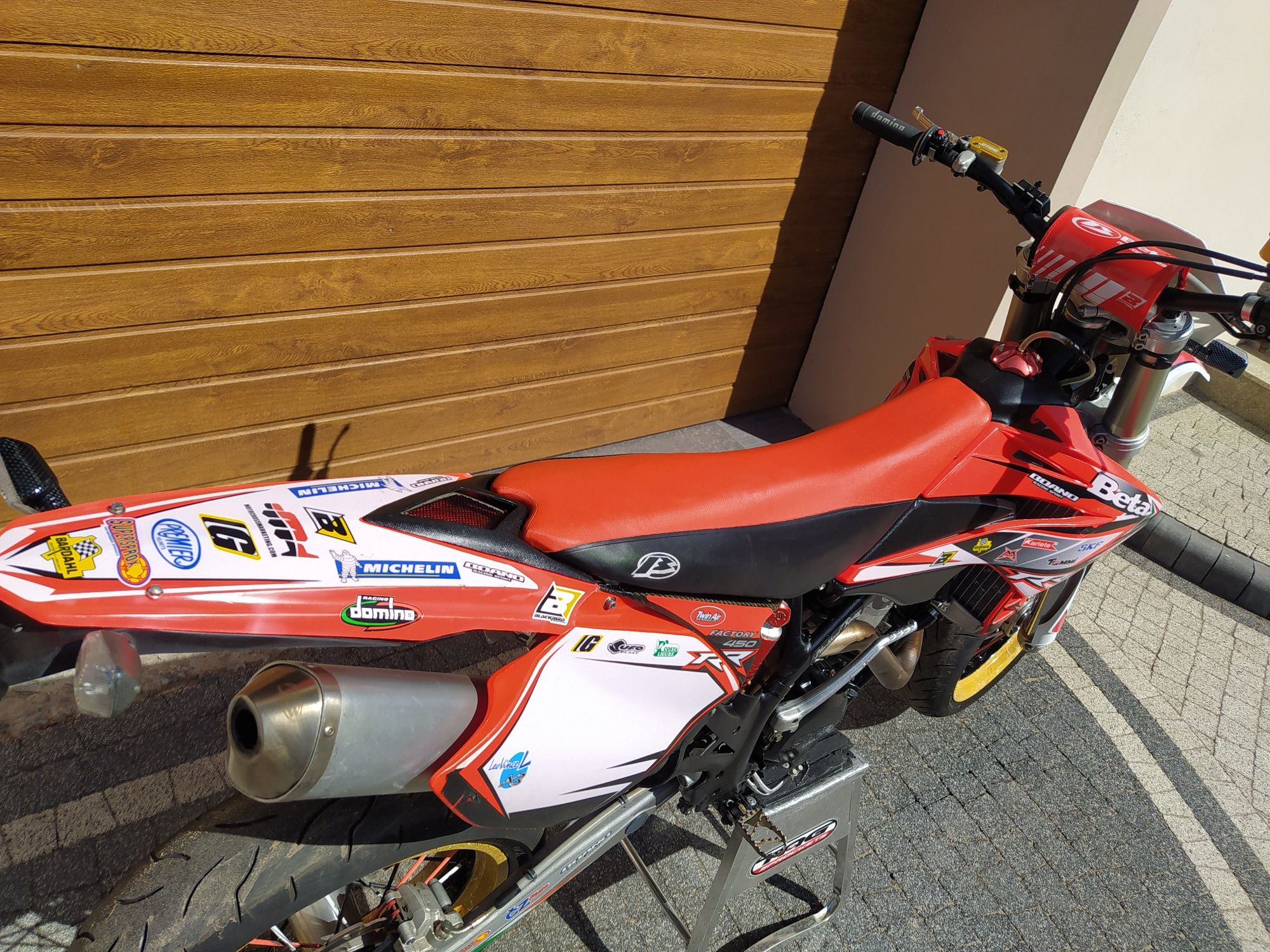 Beta 450 Supermoto jak KTM exc RFS RATY