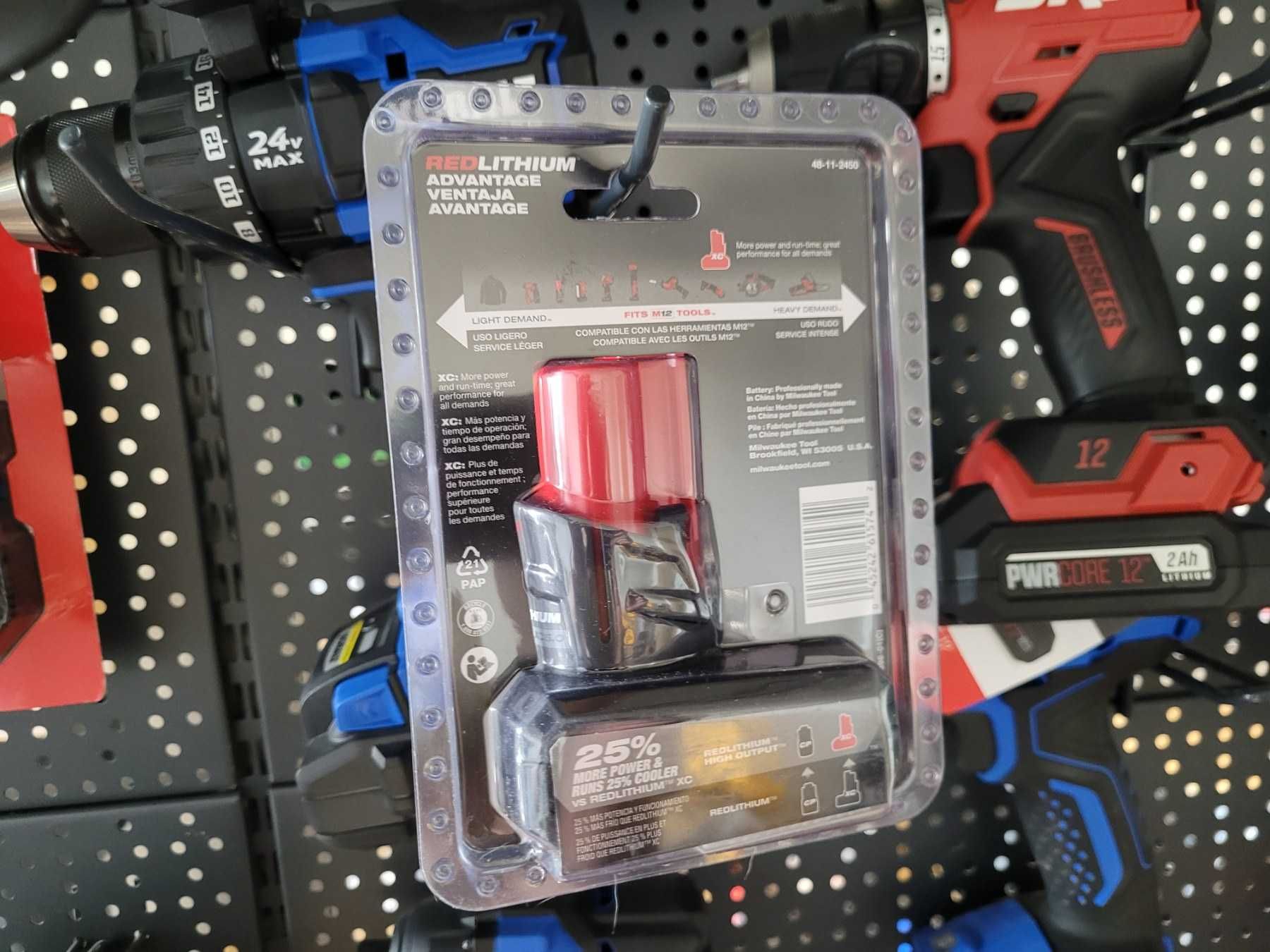 Акумулятор High Output M12 REDLITHIUM Li 5.0 Ач Milwaukee 48-11-2450