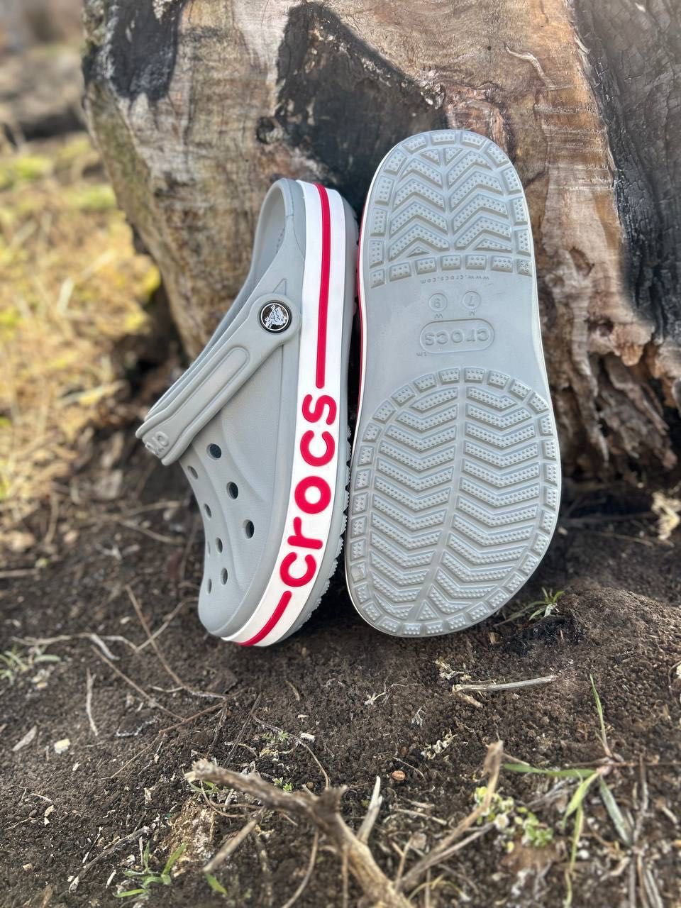Крокси Оригінал Crocs Bayaband женские рожеві сірі бежеві блакитні
