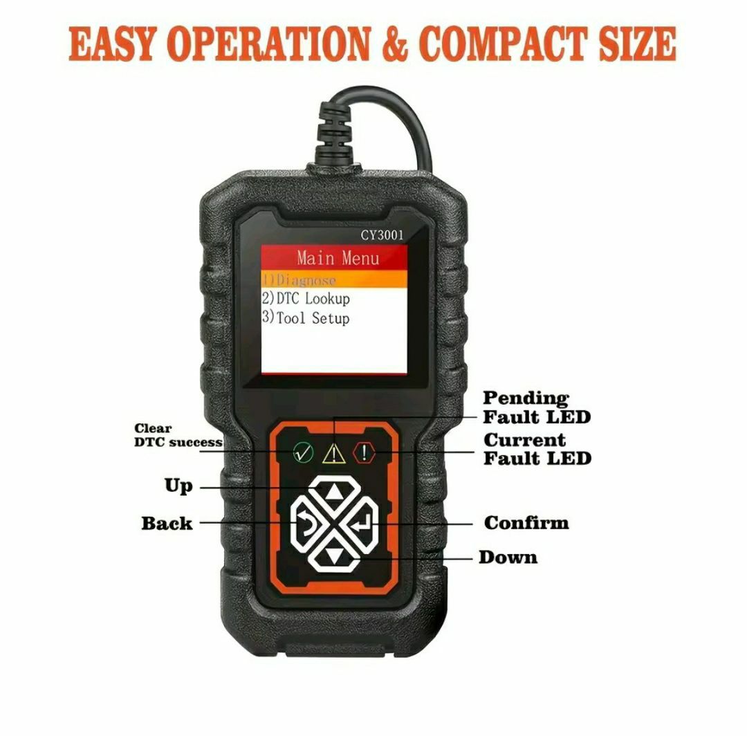 Автомобильный сканер ошибок OBD2, автосканер