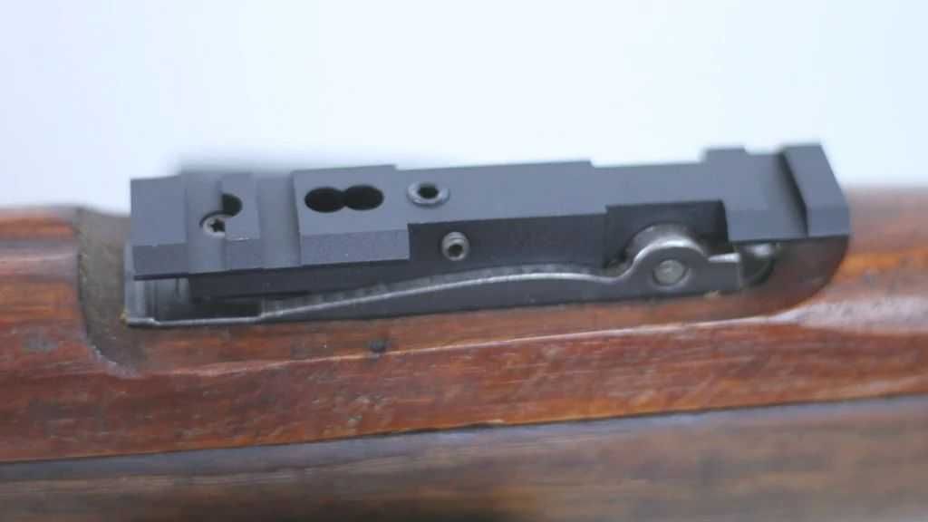 Ultra niski profil montażowy szyny Picatinny dla karabinka Mauser K98k