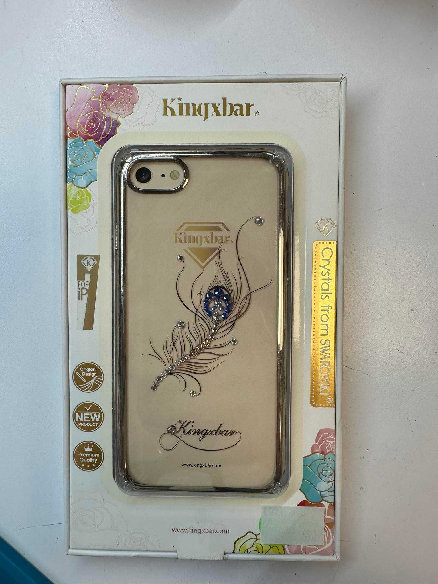 Etui Kingxbar Apple Iphone 7/8/SE 2020/SE 2022 złote