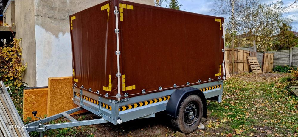 Przyczepka lekka jednoosiowa