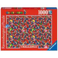 Ravensburger - Puzzle Challenge Super Mario Bros 1000. 165254