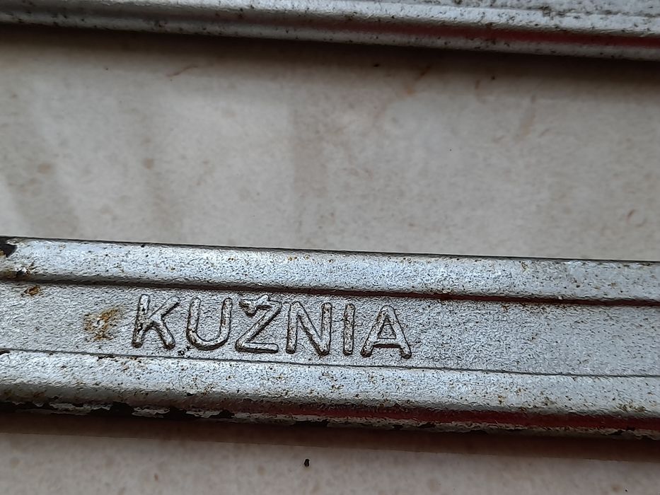 Dwa klucze płaskooczkowe 32 i 30 Kużnia i Drop Forged