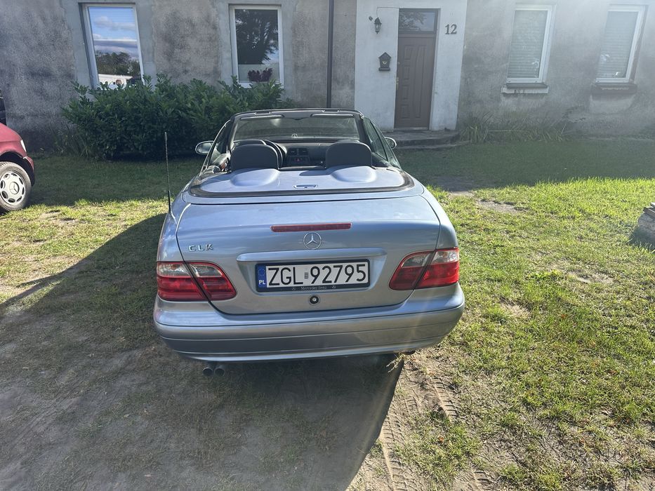 Mercedes Clk cabrio 2.0 benzyna zamiana